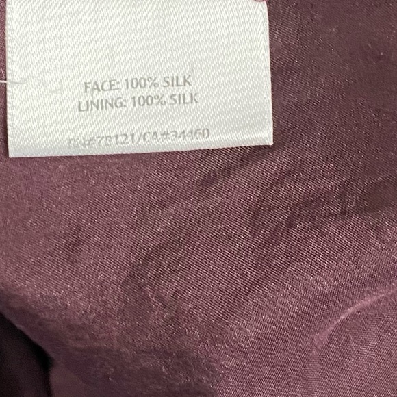 EILEEN FISHER | 100% Silk Crinkled Open Jacket Blazer M - Picture 8 of 9